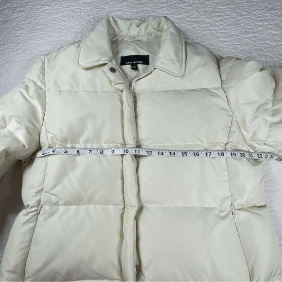 🔥Jones New York Down & Feather Puffer Jacket Winter Coat Women Size Large - Picture 10 of 15